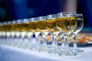 Glasses of wine