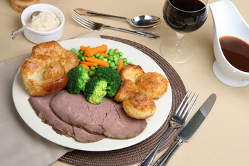 Roast Beef Dinner