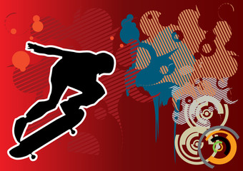 skating xtreme background