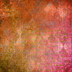 mulitcolored grungy vintage paper