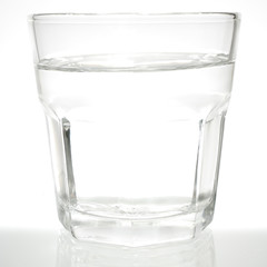Glass of water.