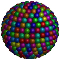 Sfera di tutti i colori