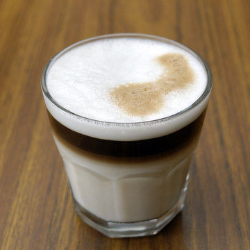 Layered latte