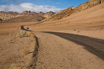 Road in Death Valley