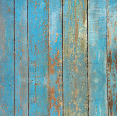 Fototapety  Blue fence