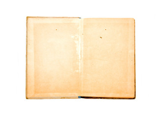 old open book