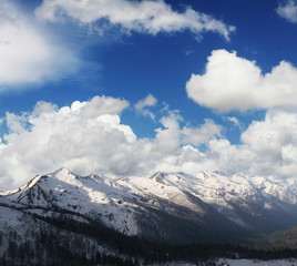 High mountains
