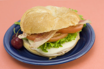 turkey club croissant