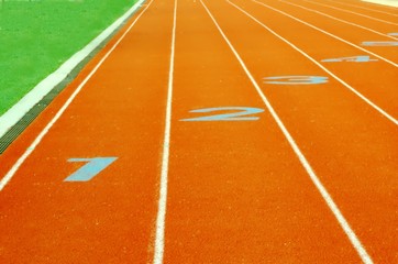 Fototapeta premium Starting line