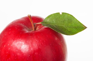 red apple