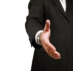 Business handshake