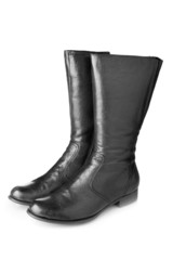 Black boots