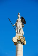 Poster athena statue, greece © o.meerson