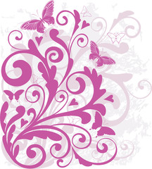 valentine ornament with heart-shapes