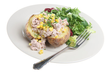 Baked Potato with Tuna