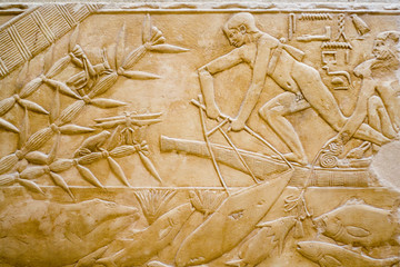 regyptian relief carving