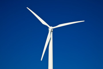 wind energy and blue sky 3