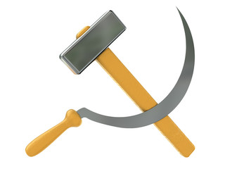 sickle and hammer