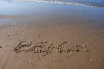 beach on the beach