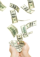 catching hundreds of dollars