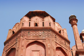 Fototapeta na wymiar Red Fort, DELHI, INDIA