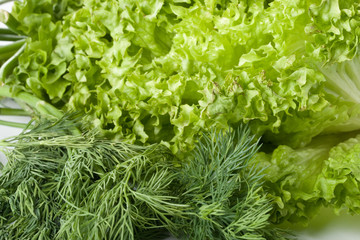 Still-life with vegetables