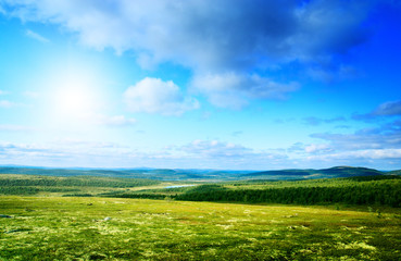 mountain north of Russia