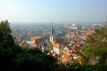Obraz premium Ljubljana Slovenia