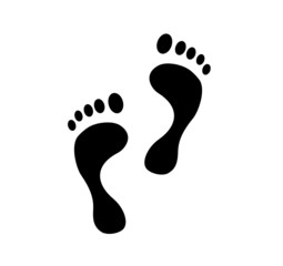 Feet - vector