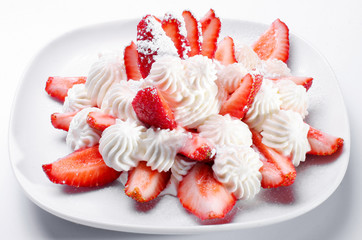 strawberries dessert
