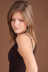 Fototapeta premium young woman portrait