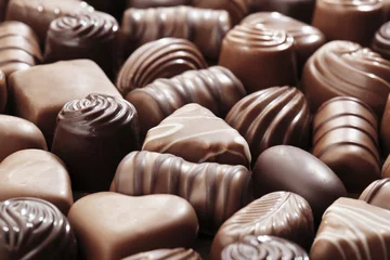 Foto op Plexiglas Snoepjes Chocolade