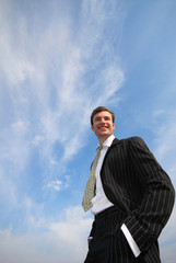 smiling businessman