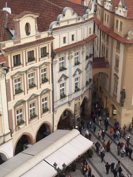Callej&oacute;n del casco antiguo, Praga