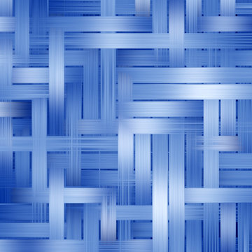 Blue Streaks Abstract Pattern Background.