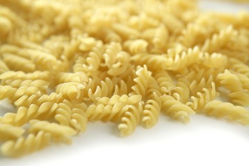 Italian spiral pasta texture