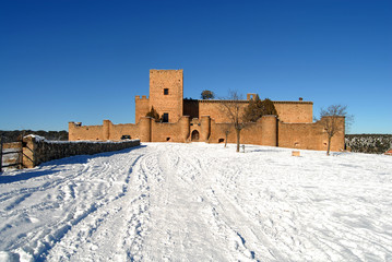 Castillo de Pedraza de la Sierra en Segovia