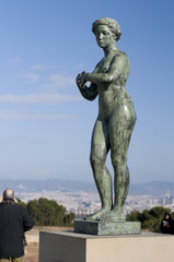 Statue of Naked Woman