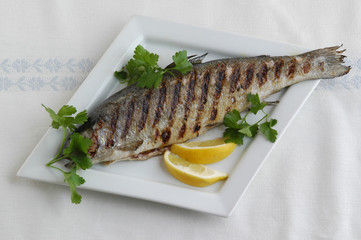Cavedano ai ferri - Secondi di pesce Emilia Romagna