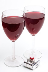 wine and little gift
