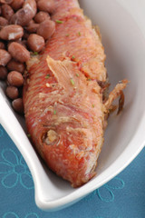 Triglia ai fagioli - Secondi di pesce - Emilia Romagna