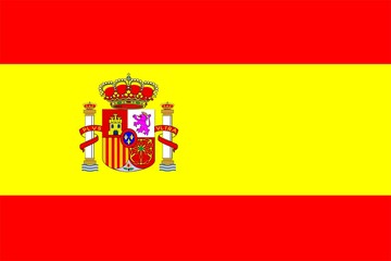 Fototapeta premium flag of Spain
