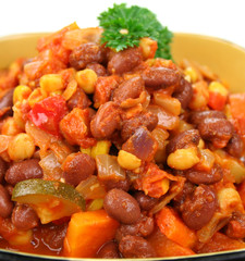 Vegetable And Lentil Hot Pot
