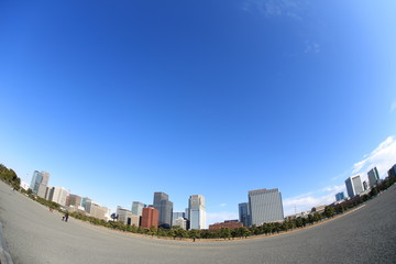 Obraz premium Tło Tokio