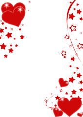 biglietto san valentino verticale