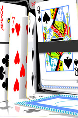 playing cards-still life