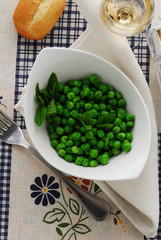 Insalata di piselli alla menta - Contorni