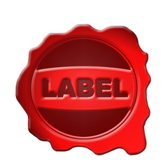 cachet label