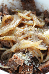 Pane concio - Pan cunsc Primi piatti Ricetta della Lombardia