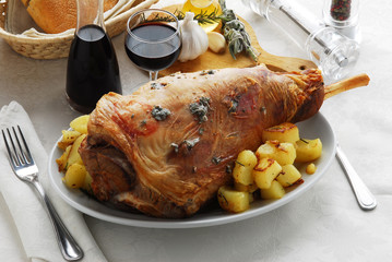 Agnello al testo - Secondi di carne - Ricette della Toscana